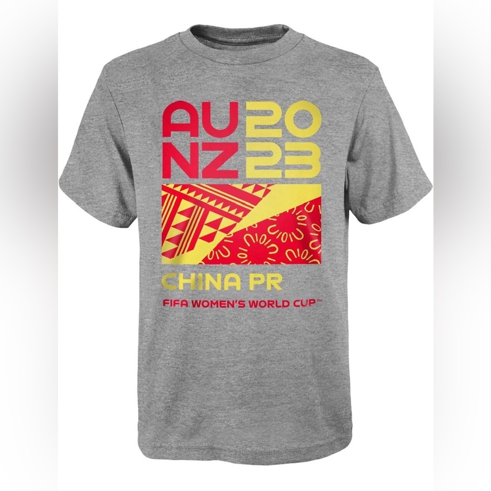 220 NWT China Outerstuff FIFA 2023 Women's World Cup Graphic Tee - Size XL 18/20
